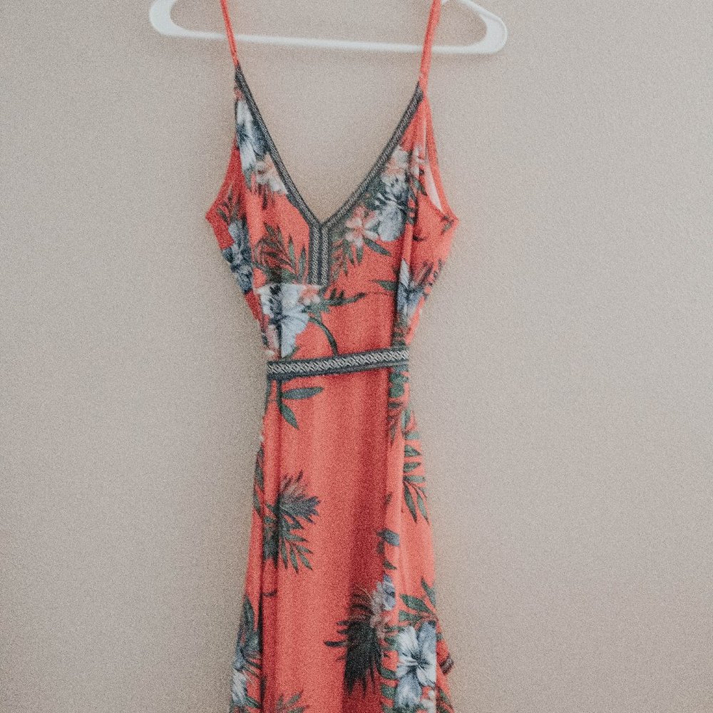 Jealous Tomato Floral Print Wrap Dress